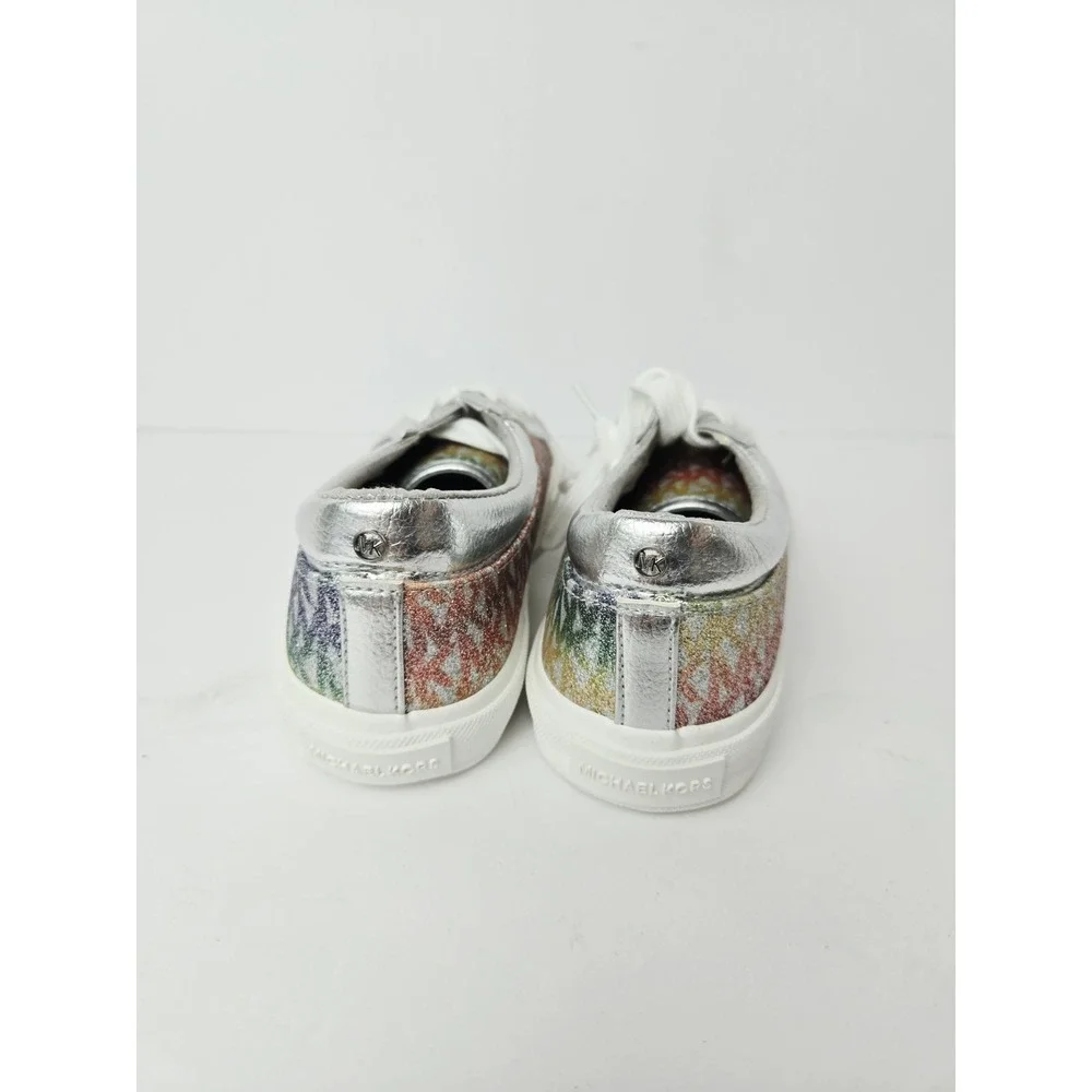 Michael Kors Ima‎ Celestia Silver Rainbow Size 5 womens glitter